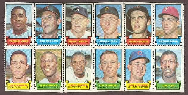 69Topps Stamps Sheet 2